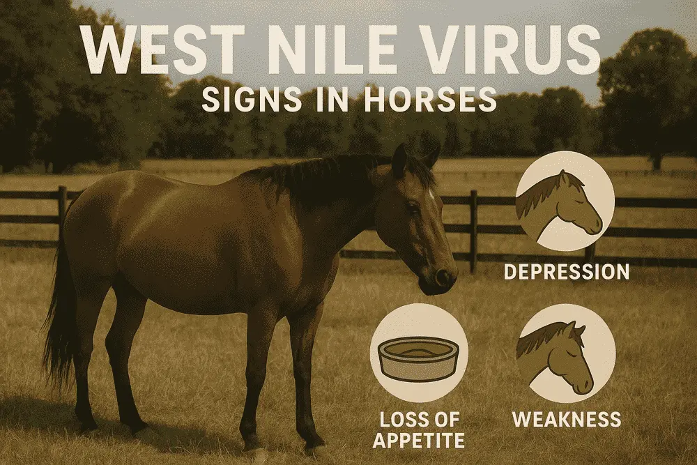 What Are the First Signs of West Nile Virus in Horses